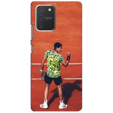 Чехлы с принтом Спортивная тематика для Samsung Galaxy S10 Lite (Алькарас Теннисист)