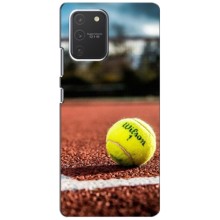 Чехлы с принтом Спортивная тематика для Samsung Galaxy S10 Lite (Теннисный корт)