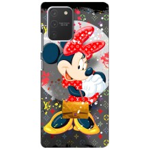 Чехол Disney Mouse Samsung Galaxy S10 Lite (PREMIUMPrint) (Minni с бантиком)