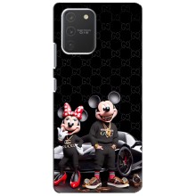 Чехол Disney Mouse Samsung Galaxy S10 Lite (PREMIUMPrint) (Семья Маусов)