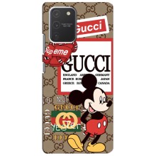 Чехол Disney Mouse Samsung Galaxy S10 Lite (PREMIUMPrint) (Стильный Микки)