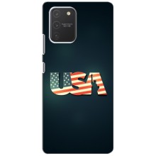 Чехол Флаг USA для Samsung Galaxy S10 Lite (USA)