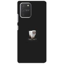 Чохол Майнкрафт на Samsung Galaxy S10 Lite (AlphaPrint) Minecraft (Овечка Майнкрафт)