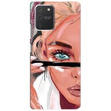 Чохол з друком для Samsung Galaxy S10 Lite - (Мода) (AlphaPrint) (Макіяж)
