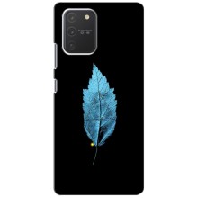 Чехол с картинками на черном фоне для Samsung Galaxy S10 Lite