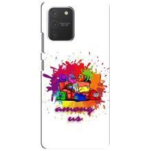 Чохли Амонг Ас для Samsung Galaxy S10 Lite (AlphaPrint) (Яскравий АмонгАс)
