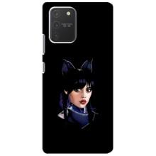 Чохли Венсдей на Samsung Galaxy S10 Lite Уенсдей (AlphaPrint) (серйозна Венздей)