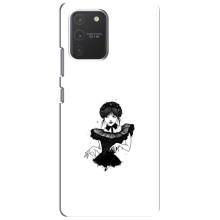 Чохли Венсдей на Samsung Galaxy S10 Lite Уенсдей (AlphaPrint) (танець Венздей)