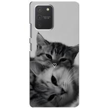 Чохол з малюнком кіт на Samsung Galaxy S10 Lite (Пара котів)