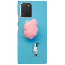 Дівчачий Чохол для Samsung Galaxy S10 Lite (Дівчинка з хмаринкою)