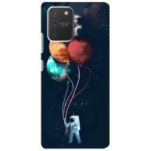 Космічні Чохли для Самсунг Гелексі S10 Лайт (VPrint) (Планети кульки)