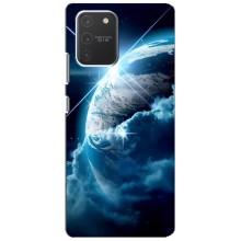 Космічні Чохли для Самсунг Гелексі S10 Лайт (VPrint) (Земля з космоса)