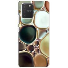 Мраморний чехол на Samsung Galaxy S10 Lite (VPrint) (Радужний Мрамор)
