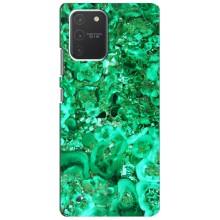 Мраморний чехол на Samsung Galaxy S10 Lite (VPrint) (Салатовий Мрамор)