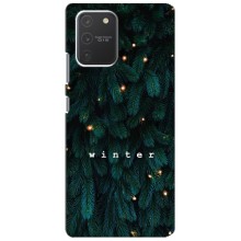 Новогодние, Праздничные Чехлы для Samsung Galaxy S10 Lite - 2024 год (Winter)