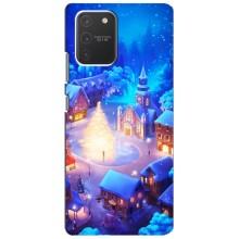 Різдвяні Чохли для Samsung Galaxy S10 Lite (VPrint) (Різдвяне місто)