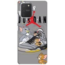 Силіконовый Чохол Nike Air Jordan на Самсунг С10 Лайт – Air Jordan
