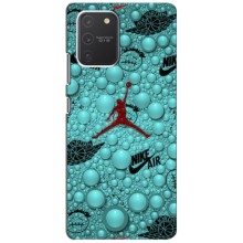 Силиконовый Чехол Nike Air Jordan на Самсунг С10 Лайт – Джордан Найк