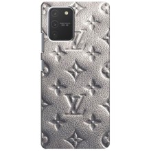 Текстурный Чехол Louis Vuitton для Самсунг С10 Лайт – Бежевый ЛВ