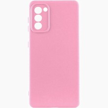 Чехол Silicone Cover Lakshmi Full Camera (AAA) для Samsung Galaxy S20 FE – Розовый