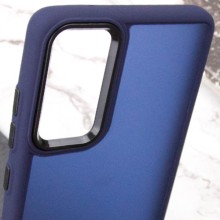 Чехол TPU+PC Lyon Frosted для Samsung Galaxy S20 FE – Navy Blue