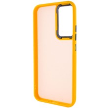 Чохол TPU+PC Lyon Frosted для Samsung Galaxy S20 FE – Orange