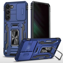 Ударостійкий чохол Camshield Army Ring для Samsung Galaxy S20 FE (Синій)