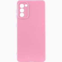 Чохол Silicone Cover Lakshmi Full Camera (AAA) для Samsung Galaxy S20 FE (Рожевий)