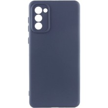 Чохол Silicone Cover Lakshmi Full Camera (AAA) для Samsung Galaxy S20 FE (Темно-синій)