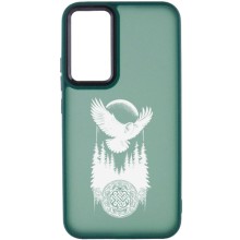 Накладка Oprint Скандинавія White для Samsung Galaxy S20 FE – Green