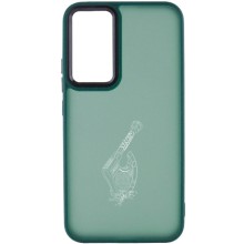 Накладка Oprint Скандинавія White для Samsung Galaxy S20 FE – Green