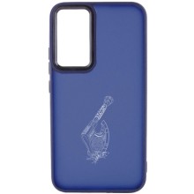 Накладка Oprint Скандинавія White для Samsung Galaxy S20 FE – Navy Blue