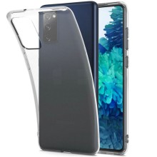 TPU чехол Epic Transparent 1,5mm для Samsung Galaxy S20 FE – Прозрачный