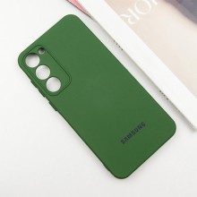 Чехол Silicone Cover Lakshmi Full Camera (AAA) with Logo для Samsung Galaxy S20 FE – Зеленый