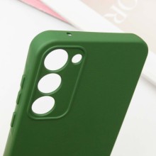 Чехол Silicone Cover Lakshmi Full Camera (AAA) with Logo для Samsung Galaxy S20 FE – Зеленый