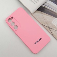 Чохол Silicone Cover Lakshmi Full Camera (AAA) with Logo для Samsung Galaxy S20 FE – Рожевий