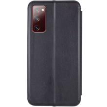 Кожаный чехол-книжка Classy для Samsung Galaxy S20 FE – Черный