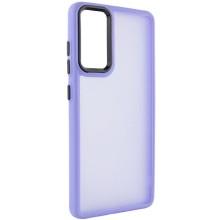 Чехол TPU+PC Lyon Frosted для Samsung Galaxy S20 FE – Фиолетовый