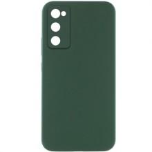 Чехол Silicone Cover Lakshmi Full Camera (AAA) для Samsung Galaxy S20 FE – Зеленый