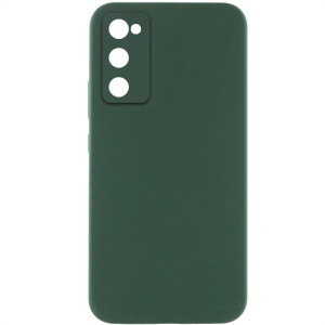 Чехол Silicone Cover Lakshmi Full Camera (AAA) для Samsung Galaxy S20 FE (Зеленый)