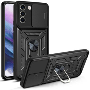 Чехол Ummi Camshield Serge Ring для Samsung Galaxy S20 FE – Черный