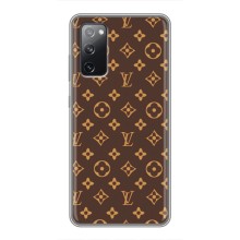 Чехлы Луи Витон для Samsung Galaxy S20 FE (AlphaPrint - LOUIS VUITTON) (фон LOUIS VUITTON)