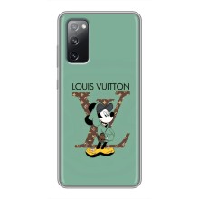 Чехлы Луи Витон для Samsung Galaxy S20 FE (AlphaPrint - LOUIS VUITTON) (Микки Маус LV)