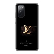 Чехлы Луи Витон для Samsung Galaxy S20 FE (AlphaPrint - LOUIS VUITTON) (ремешок LV)