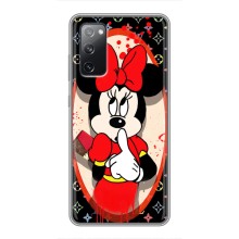 Чехол Disney Mouse Samsung Galaxy S20 FE (PREMIUMPrint) (Минни Маус ЛВ)