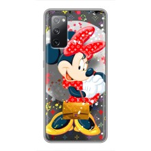 Чехол Disney Mouse Samsung Galaxy S20 FE (PREMIUMPrint) (Minni с бантиком)