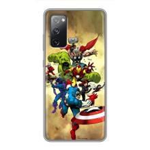Чохол МАРВЕЛ для Самсунг Гелексі S20 ФЕ (AlphaPrint) – Герої Марвел