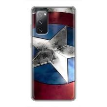 Чохол МАРВЕЛ для Самсунг Гелексі S20 ФЕ (AlphaPrint) – Щит Капітана Америки