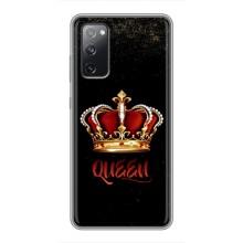 Чехол с Короной Самсунг С20 ФЕ - (AlphaPrint) – Корона короля