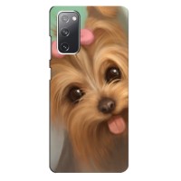 Чехол (ТПУ) Милые собачки для Samsung Galaxy S20 FE (Йоршенский терьер)